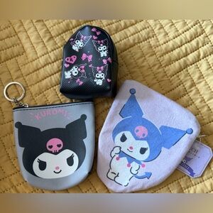 Kuromi coin bags/purses